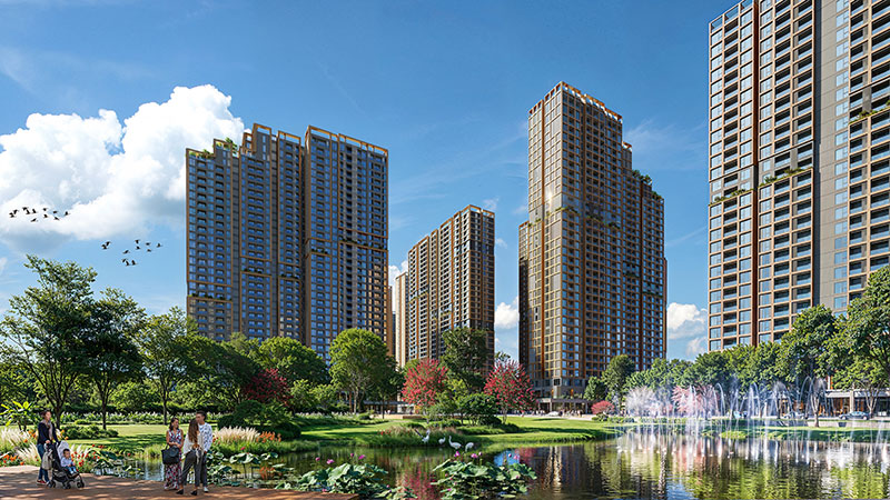 mặt bằng The Cityon